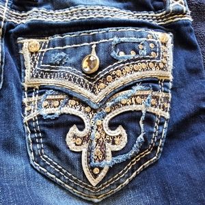 Rock Revival, Celinda, bootcut size 24, inseam 28